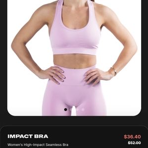 Alphalete Impact Bra with Pads